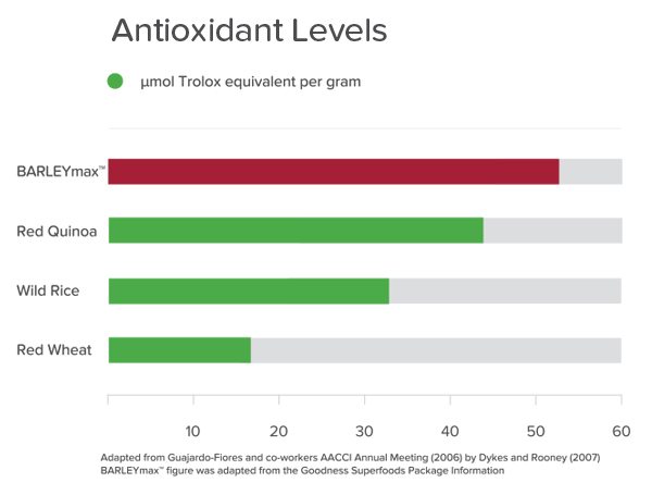 Antioxidant Chart